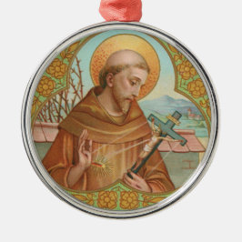 Adorno Metálico San Francisco de Asís (BK 002)