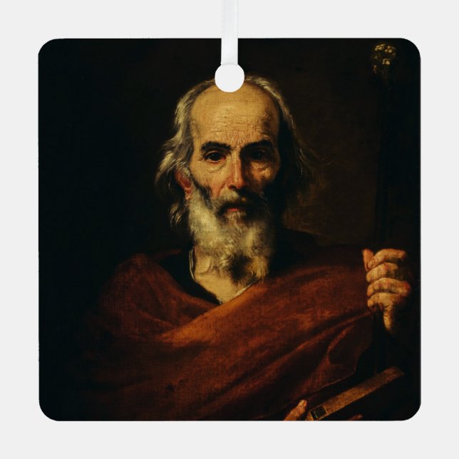 Adorno Metálico San José de Jusepe de Ribera (Anverso)