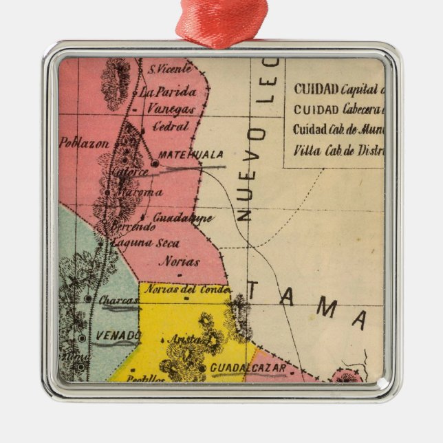 Adorno Metálico San Luis Potosi, México (Frente)