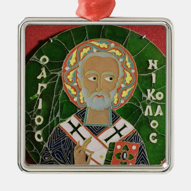 Adorno Metálico San Nicolás (Frente)