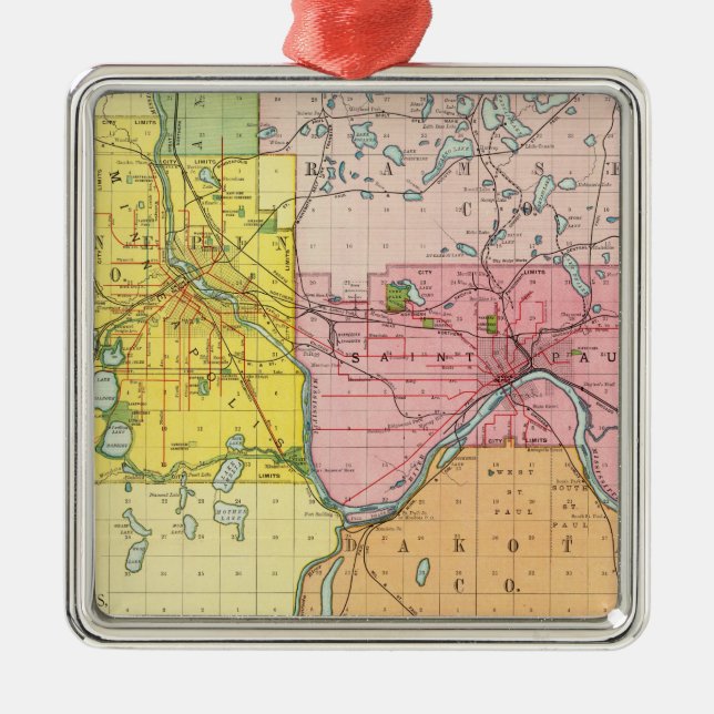 Adorno Metálico San Pablo, Minneapolis, Minnesota (Frente)