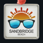 Adorno Metálico Sandbridge Beach Virginia Sunganteg<br><div class="desc">Si te gusta la idea de Virginia Beach,  pero no tanto la afluencia de gente que suele venir con ella,  entonces Sandbridge Beach puede ser una buena opción</div>