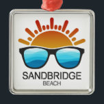 Adorno Metálico Sandbridge Beach Virginia Sunganteg<br><div class="desc">Si te gusta la idea de Virginia Beach,  pero no tanto la afluencia de gente que suele venir con ella,  entonces Sandbridge Beach puede ser una buena opción</div>