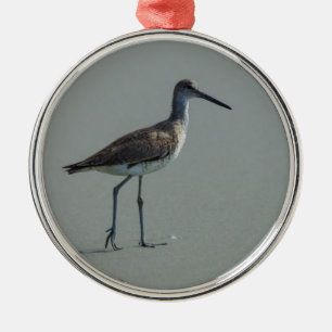 Adorno Metálico Sandpiper Pose