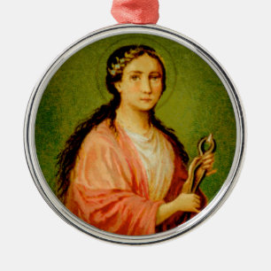 Adorno Metálico Santa Apolonia (BLA 001)