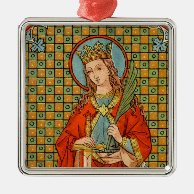 Adorno Metálico Santa Bárbara (JP 01) (Frente)