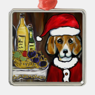 ADORNO METÁLICO SANTA BEAGLE