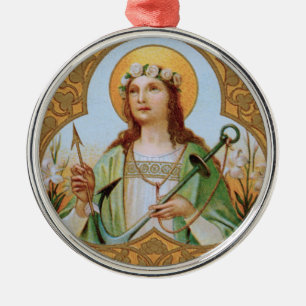 Adorno Metálico Santa Filomena (BK 005)