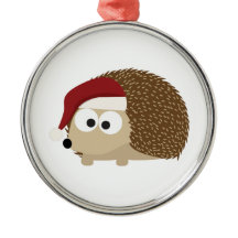 Santa hedgehog