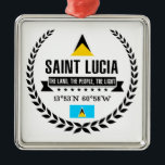 Adorno Metálico Santa Lucía<br><div class="desc">Santa Lucía</div>