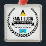 Adorno Metálico Santa Lucía<br><div class="desc">Santa Lucía</div>