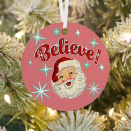 Adorno Metálico Santa No. 6 