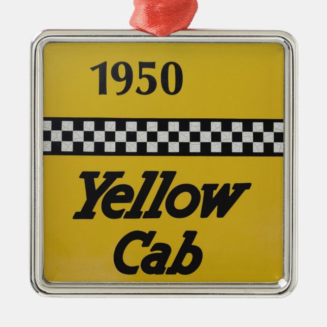 Adorno Metálico Santa Rosa, New México, Estados Unidos. Yello (Frente)