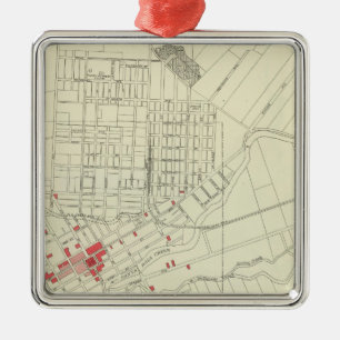 Adorno Metálico Santa Rosa, porciones destruidas por terremoto