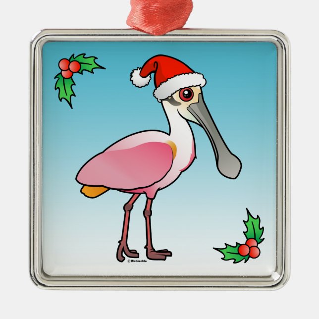 Adorno Metálico Santa Spoony (Frente)