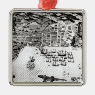 Adorno Metálico Santiago, Cabo Verde, 1589