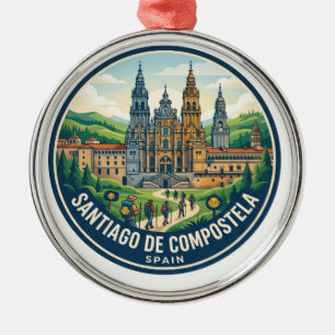 Adorno Metálico Santiago de Compostela España
