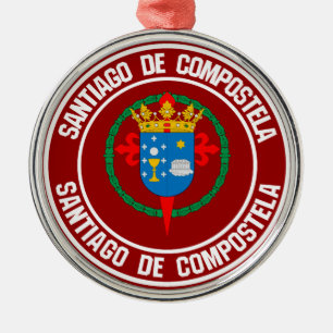 Adorno Metálico Santiago de Compostela Ronda Emblem