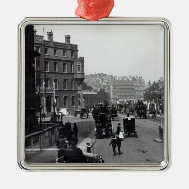 Adorno Metálico Santuario amplio, Westminster (Frente)