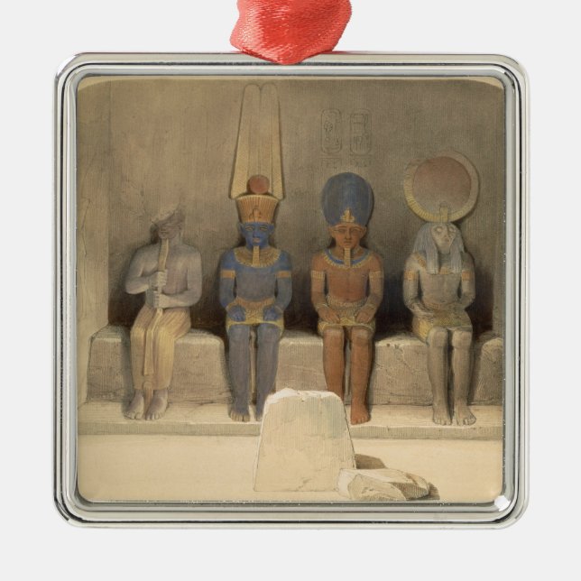 Adorno Metálico Santuario del templo de Abu Simbel, de "Egipto (Frente)