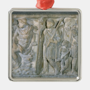 Adorno Metálico Sarcófago