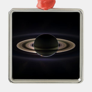 Adorno Metálico Saturn Aglow Metal Ornament