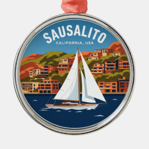 Adorno Metálico Sausalito California