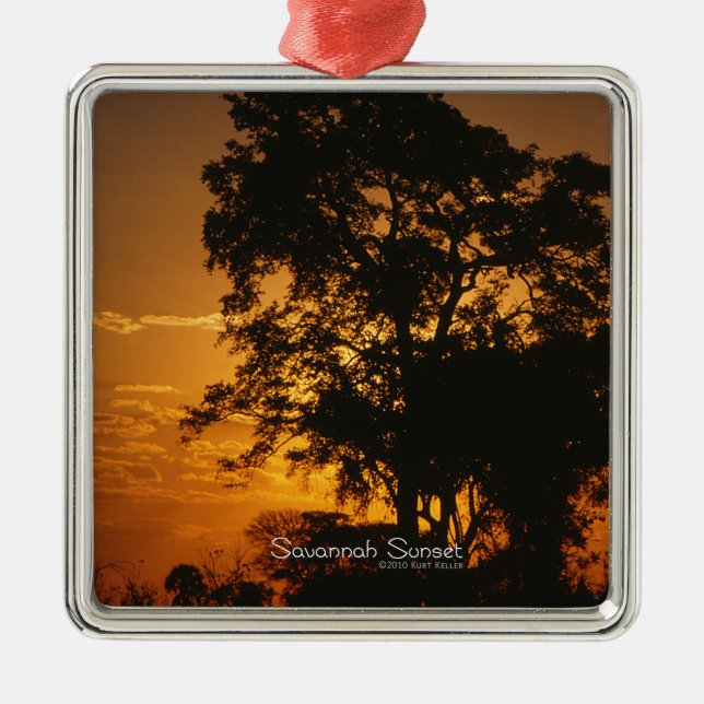 Adorno Metálico Savannah Sunset (Frente)
