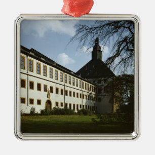 Adorno Metálico Schloss Friedenstein, Gotha, construido en 1643-54