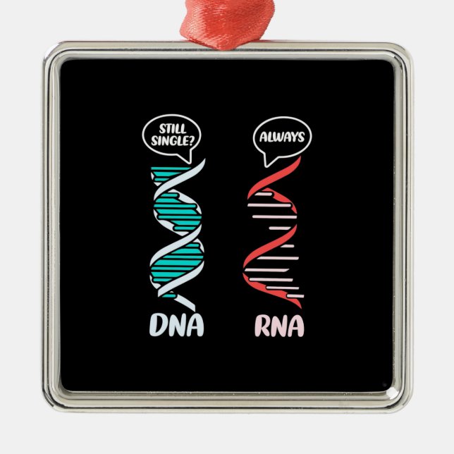 Adorno Metálico Scientist Gift | Biology Teacher Rna (Frente)
