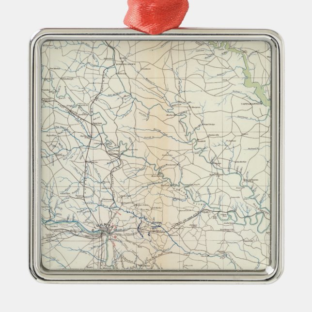 Adorno Metálico SE Virginia, Ft Monroe (Frente)