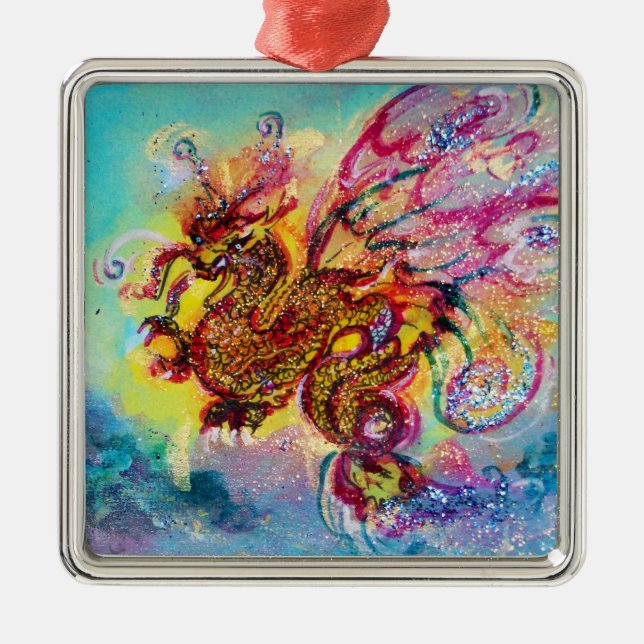 ADORNO METÁLICO SEA DRAGON (Frente)