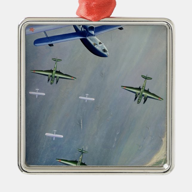 Adorno Metálico Seaplanes, 1933 (Frente)