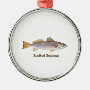 Adorno Metálico Seatrout manchado