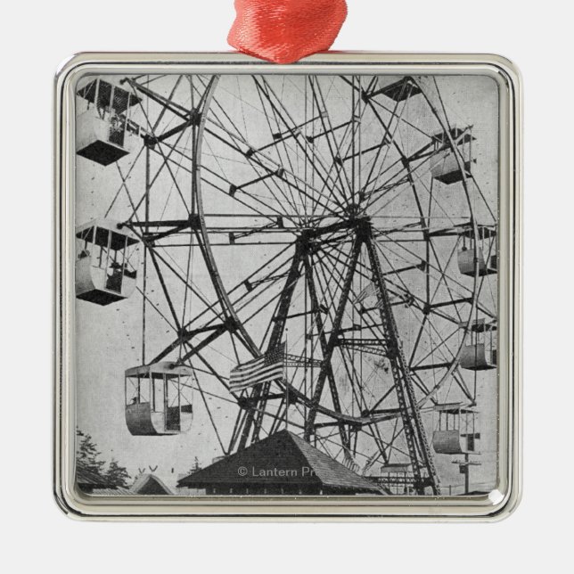 Adorno Metálico Seattle, expo WashingtonYukon-Pacífica Ferris (Frente)