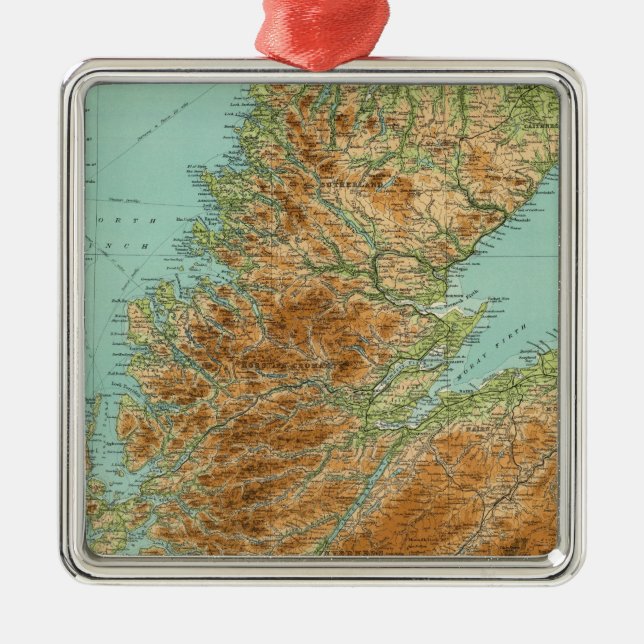 Adorno Metálico Sección septentrional de Escocia (Frente)