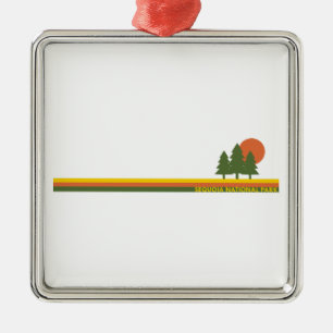 Adorno Metálico Secuoya Parque Nacional Pinos Sol