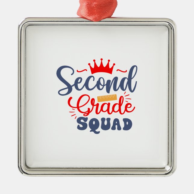 Adorno Metálico Segundo Escuadrón de Grado (Frente)