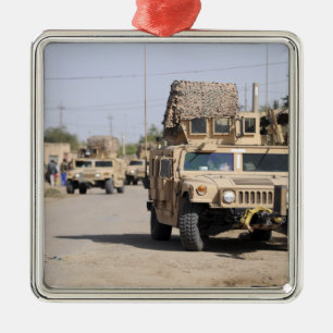 Adorno Metálico Seguridad de la conducta de Humvee durante una