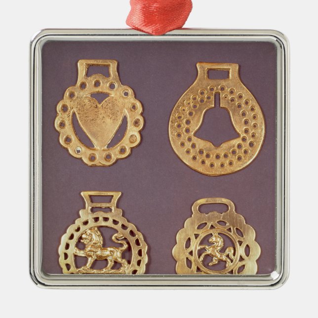 Adorno Metálico Selección de caballos (Frente)