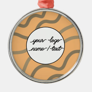 Adorno Metálico Sencillo collage de fotos en círculo personalizado