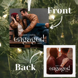 Adorno Metálico Sencillo y elegante color editable de la foto en j