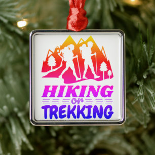 Adorno Metálico Senderismo o senderismo