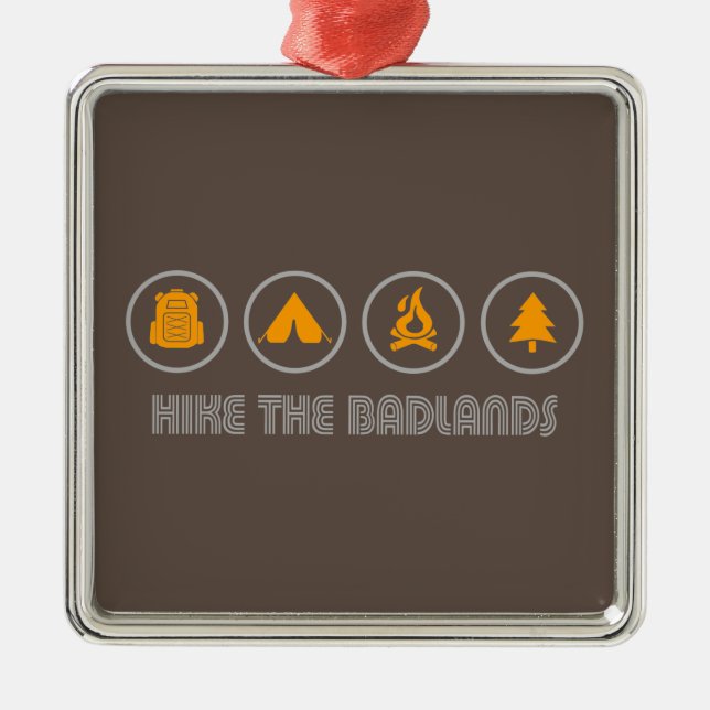 Adorno Metálico Senderismo Por Las Malvinas (Frente)