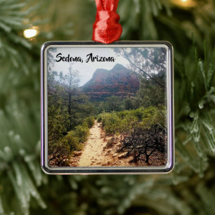 Adorno Metálico Sendero para caminar en el desierto Sedona Arizona