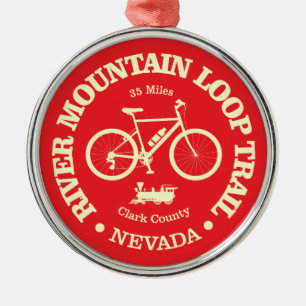 Adorno Metálico Sendero para la montaña del río (ciclismo)