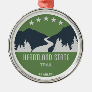 Adorno Metálico Sendero por el estado de Heartland
