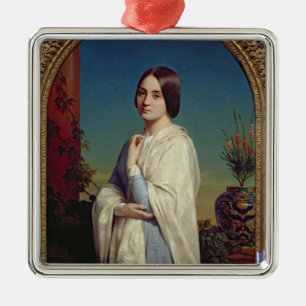 Adorno Metálico Señora Eduardo Dubufe 1842