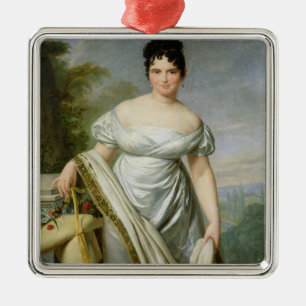 Adorno Metálico Señora Tallien