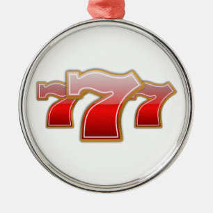 Adorno Metálico Séptimos afortunados - Chaqueta de Máquina Tragape